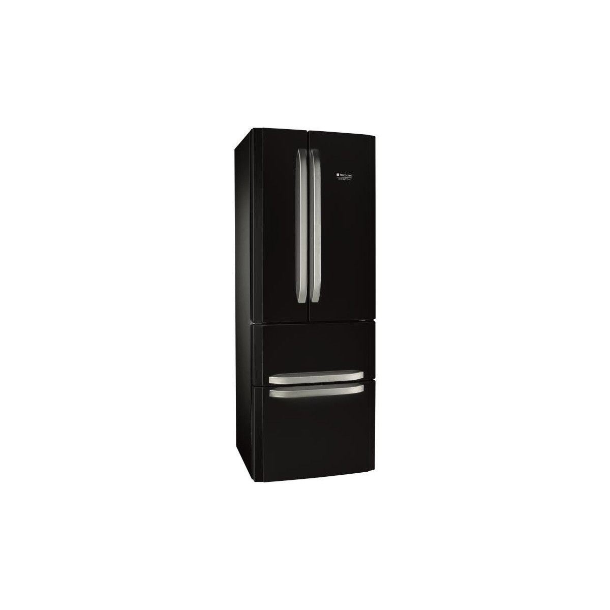 rijkdom Stijgen Medisch Hotpoint Ariston Quadrio E4D AA B C - koelkast/diepvries - Franse stijl -  vrijstaand - 70 cm - zwart - Fnac.be