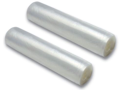 Lot de 2 Rouleaux pour machine mise sous vide (30 cm x 6 mètres)