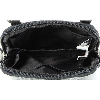 Sac bandouli re Eastpak Buddy Denim 0 5 L Noir Sac