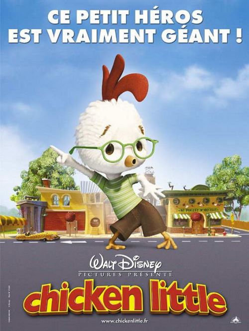 Chicken Little AFFICHE CINEMA ORIGINALE