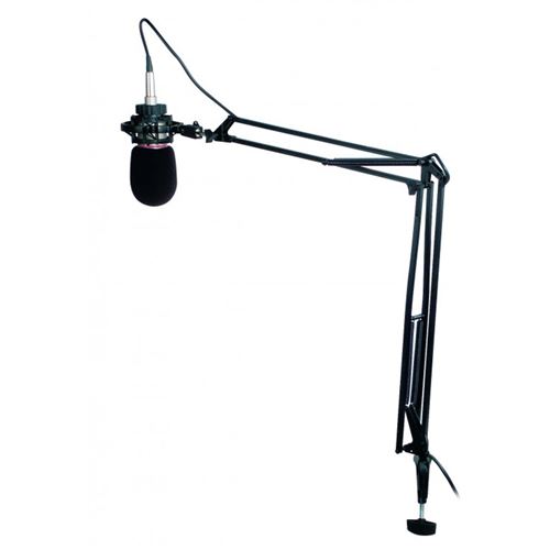 Proel DST260 pied de micro avec bras articulé pour bureau