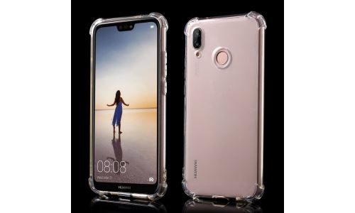 Coque souple pour Huawei P20 Lite coins renforcés transparente
