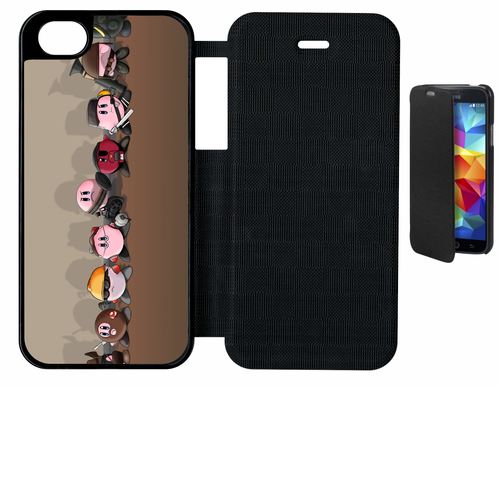 Etui À Rabat Flip Flap Apple Iphone 5s Kirby Héros