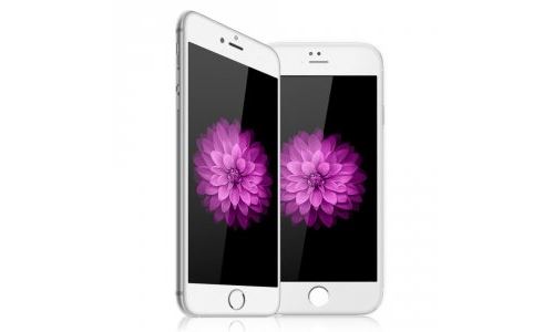 film protecteur 3D intégral verre trempé contours blancs pour iPhone 6s plus 5,5 pouces