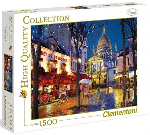 Clementoni Puzzle Montmartre Paris - 1500 Pièces - Image 2