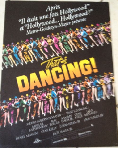 That's Dancing! AFFICHE CINEMA ORIGINALE