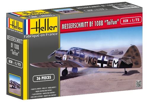 Messerschmitt me 108b taifun 1/72 heller