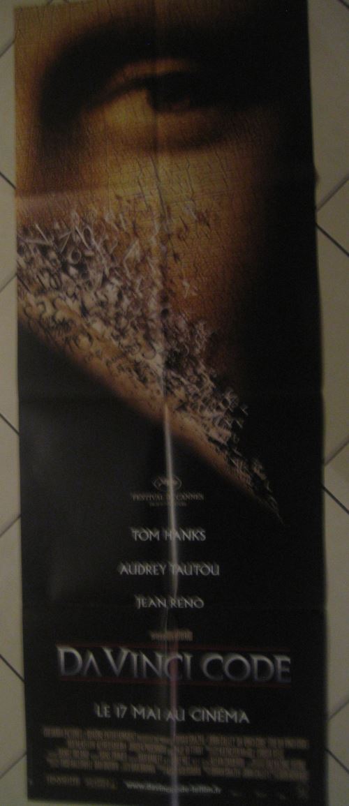 Davincicode AFFICHE CINEMA ORIGINALE