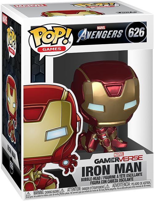 Figurine Funko Pop Games Marvel Avengers Gamerverse Iron Man