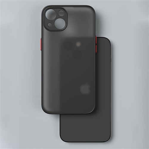 Coque Silicone Noire Little Boutik Pour IPhone 15 Plus - Protection Anti-choc - Neuf Emballé - Fabriqué En France
