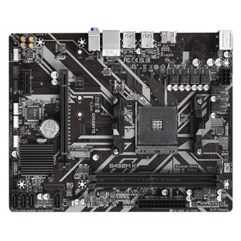 Carte Mère Gigabyte Ultra Durable B450M K AMD AM4 DDR4 Micro-ATX Noir - Carte  mère - Achat & prix