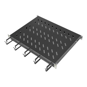 Alantec SA P 19 1U 450 4 C 02 Etagère fixe 19 1U profondeur 450mm noir