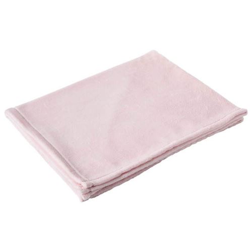 Couverture Flanelle - 75 x 100 cm - Clair rose - Dès la naissance