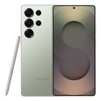 Samsung Galaxy S25 Ultra - 5G smartphone - double SIM - RAM 12 Go / Mémoire interne 256 Go - OLED display - 6.9" - 3120 x 1440 pixels (120 Hz) - 4x caméras arrière 200 MP, 50 MP, 50 MP, 10 MP - front camera 12 MP - titanium vert jade - 1