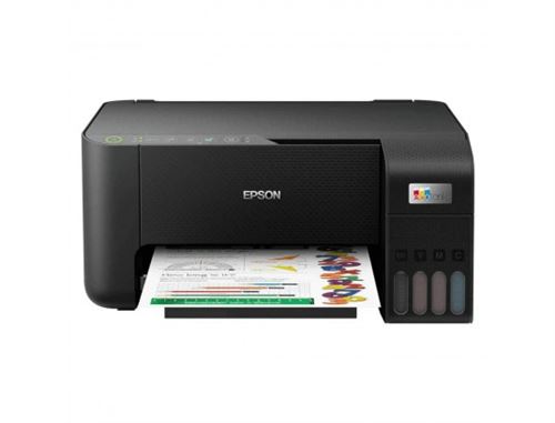 Epson EcoTank ET-2810 - Imprimante multifonctions - couleur - jet d'encre - ITS - A4 (support) - jusqu'à 10 ppm (impression) - 100 feuilles - USB, Wi-Fi - noir