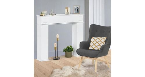 Id Market Console Manteau De Cheminée Décorative Avec Rangements - Image 3