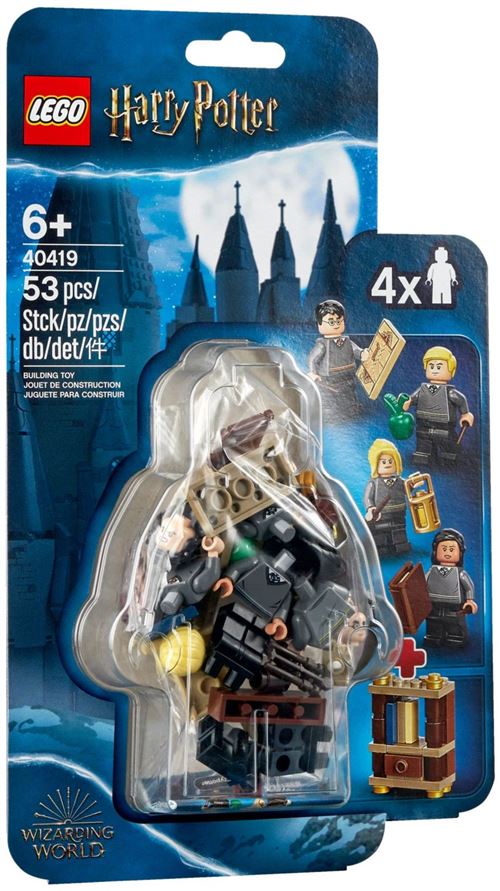 Non Communiqué Lego® Brickheadz™ 40419 Harry Potter™ Ensemble D'accessoires Des Étudiants De Poudlard