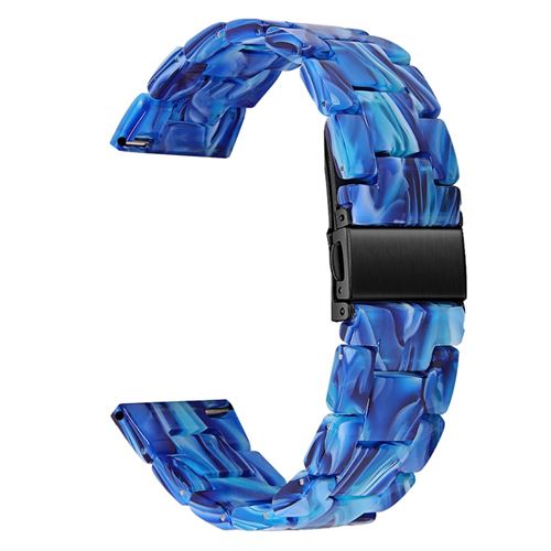 Generique Bleu Bracelet En Résine 20 Mm Avec Boucle, Aurore Pour Votre Huami Amazfit Bip S/Gtr 42Mm/Gts/Bip Lite - Image 3