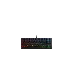 CHERRY G80-3000N RGB TKL - Clavier - backlit - USB - Français - commutateur : CHERRY MX Silent Red - noir