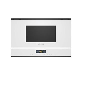 Micro-ondes encastrable 21l 900w blanc Siemens BF722L1W1