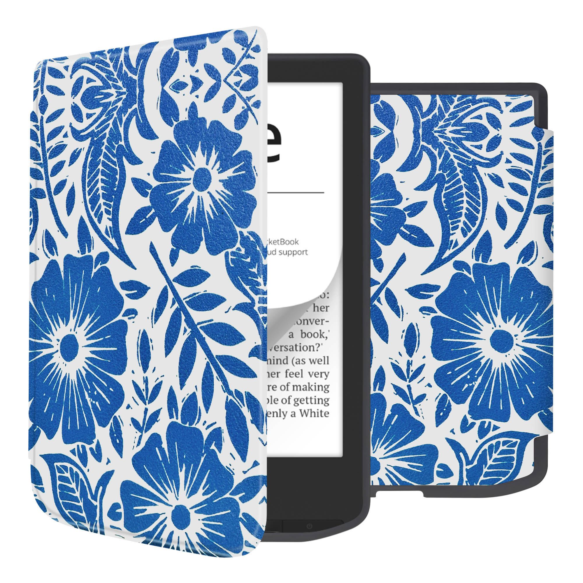 Étui Rabattable Simili Cuir Pour Liseuse Pocketbook Verse Pro / Color / Vivlio Light