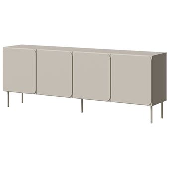 Elvis - buffet bas 200 cm - 4 portes - Beige - 1