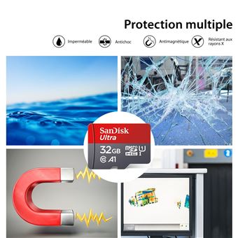 Lot De 2 Cartes Mémoire Micro SD 64 Go - Haute Vitesse A2, C10, U3 - Compatible Smartphone, Tablette, Appareil Photo, Drone