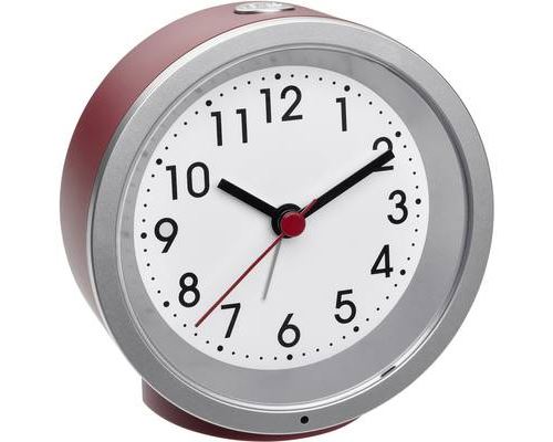 TFA Dostmann 60.1034.05 à quartz Réveil rouge Heures de réveil 1