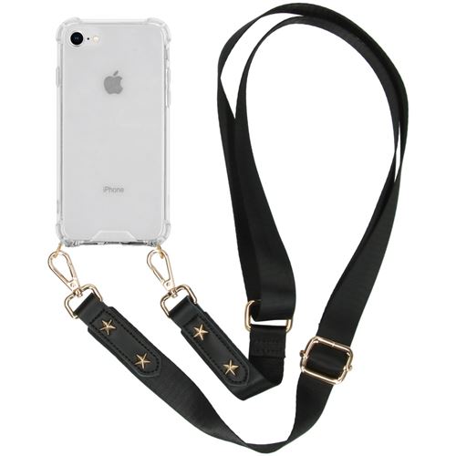 iMoshion Coque avec dragonne pour iPhone SE (2022 / 2020) / 8 / 7 Transparent