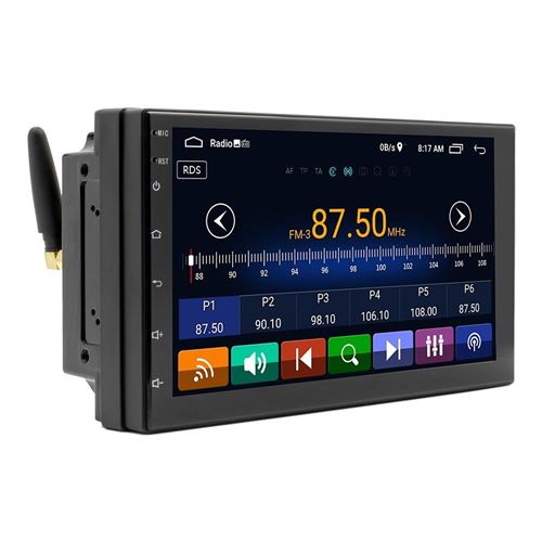Autoradio Android 10 GPS Bluetooth Écran Tactile 7 Pouces WiFi FM Mirror Link YONIS