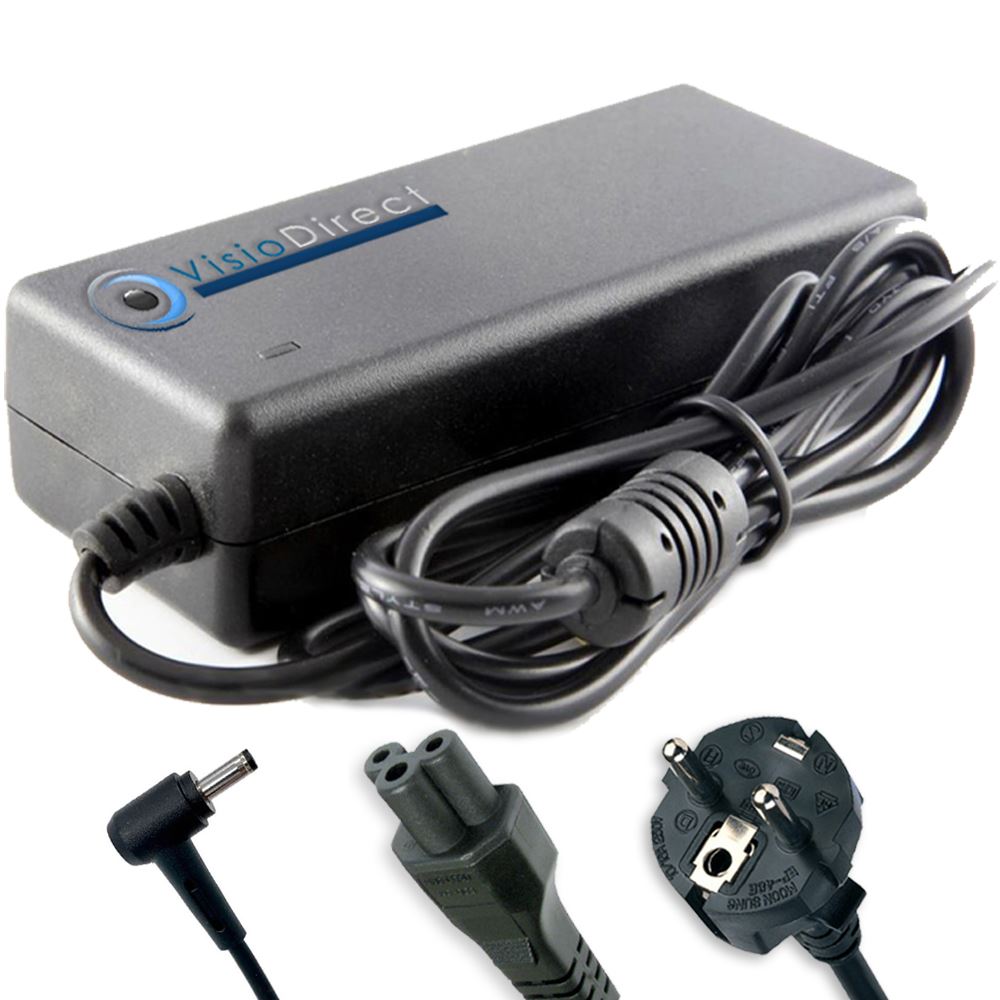 Chargeur 45W Pour Acer Chromebook - Adaptateur Secteur 19V 2.37A Avec Connecteur 3.0x1.1 Mm