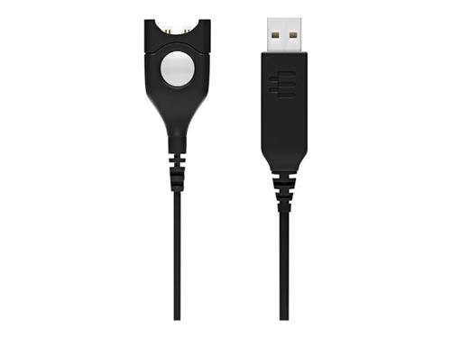 EPOS - Câble pour casque micro - USB mâle pour EasyDisconnect mâle - 2.2 m - pour Sennheiser Century SC 660; SH 330