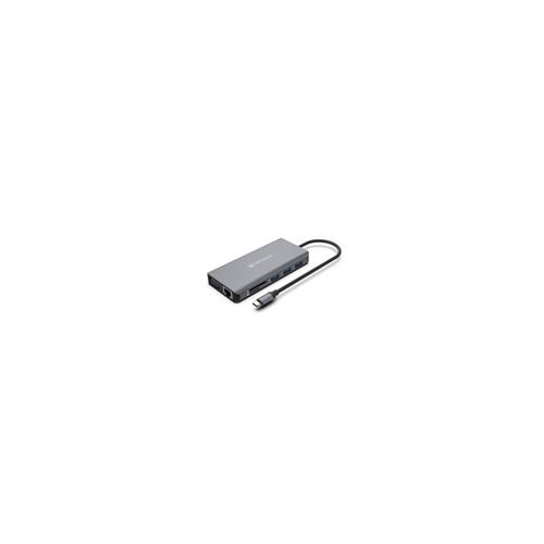 Atlantis Land A04-TC_DK46 station d accueil Avec fil USB 3.2 Gen 1 (3.1 Gen 1) Type-C Gris