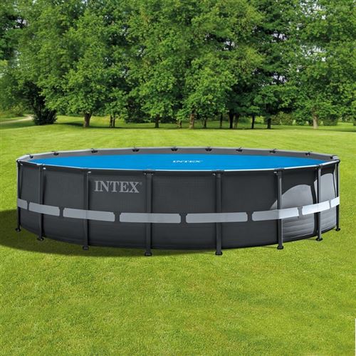Intex Couverture solaire de piscine Bleu 538 cm Polyéthylène