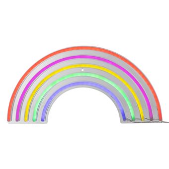 Atmosphera - Néon LED mural arc-en-ciel - Multicolore - 1