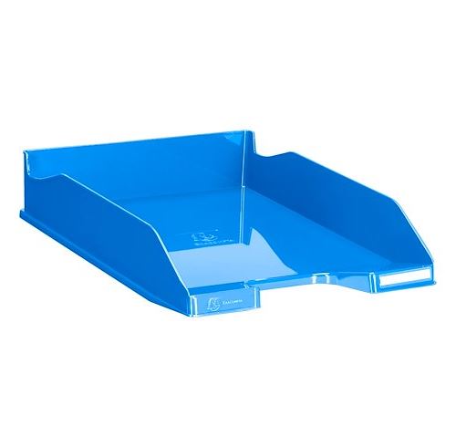 Non Communiqué Bleu Corbeille À Courrier Exacompta Combo 2 Iderama Glacé - Lot De 6