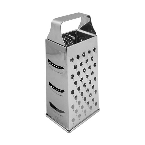 Râpe multifonction 4 faces acier inoxydable (inox) 23.00x8.00 cm - Image 2