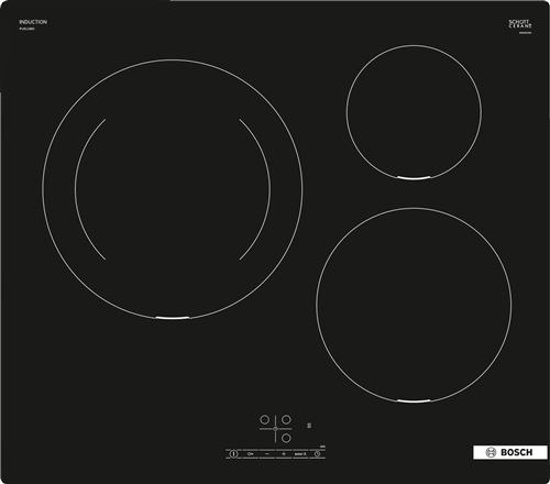 Bosch Noir Plaque De Cuisson À Induction 60Cm 3 Feux - Pij611bb5e - Neuf - Image 3