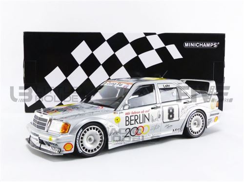 Voiture Miniature de Collection MINICHAMPS 1-18 - MERCEDES-BENZ 190E 2.5 16 Evo2 - Macau Guia Race 1992 - Silver - 155923608