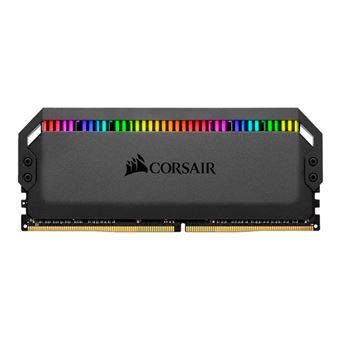 CORSAIR Dominator Platinum RGB - DDR4 - kit - 32 Go: 2 x 16 Go - DIMM 288 broches - 4000 MHz / PC4-32000 - CL18 - 1.35 V - mémoire sans tampon - non ECC - noir - 1