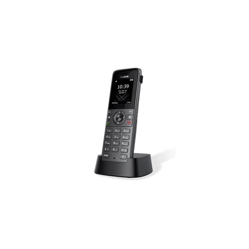 Yealink W73H - Extension du combiné sans fil avec ID d appelant - DECT - (conférence) à trois capacité d appel - gris sidéral