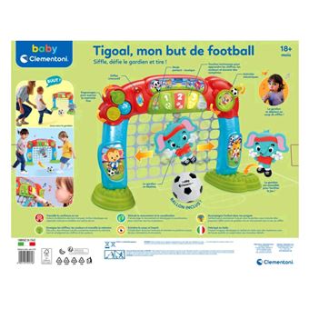 Jeu d'éveil Clementoni Tigoal, mon but de football