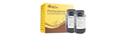 XYZprinting - Pack de 2 - 500 ml - clair - photopolymer resin print pack (3D) - pour Nobel