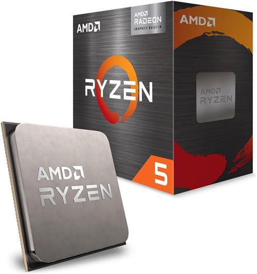Processeur  AMD Ryzen 5 5600GT  6 cœurs  Jusqu'à 4,6 GHz