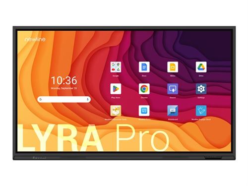 Newline Lyra Pro TT-6523QA - Classe de diagonale 65" écran LCD rétro-éclairé par LED - interactive - avec écran tactile (multi-touches) - Android - 4K UHD (2160p) 3840 x 2160 - Direct LED