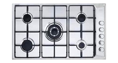 DELONGHI  plancha dli 59 dd plaque de cuisson &agrave; gaz 90 cm n&deg; 5 feux inox 