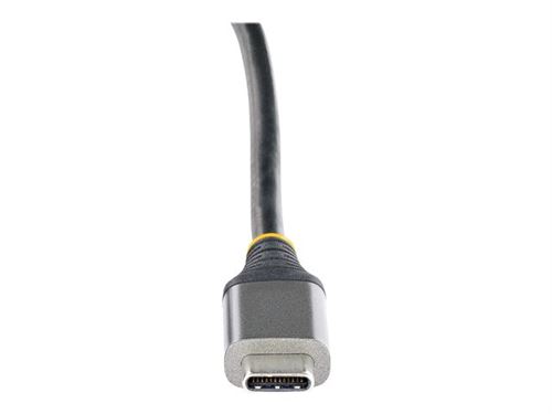 StarTech.com USB-C Multiport Adapter with USB-C DP Alt Mode Video Output / 4K HDMI 2.0 / VGA USB-C Dual Monitor Docking Station 100W PD Pass-Through USB Type C Mini Dock/MST Adapter Hub - 2x USB-A 10Gbps GbE (DKM31C3HVCPD) - Station d'accueil - USB-C