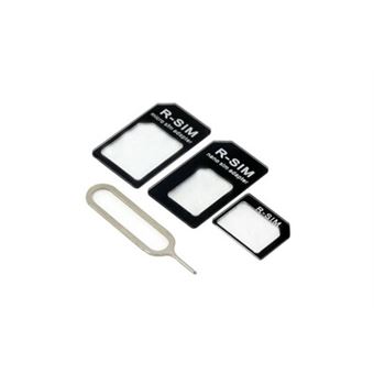 Adaptateur De Carte SIM – Micro SIM Vers Mini SIM – Couleur Rouge – Neuf