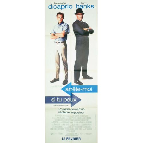 Arrête-Moi Si Tu Peux - Leornado DiCaprio - 60x160cm - Affiche de cinéma originale pliée