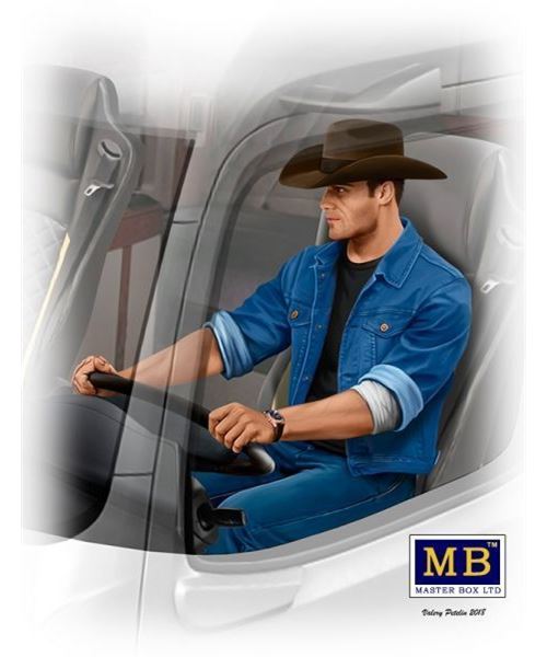 Truckers Series.mike(beach Boy)barringto - 1:24e - Master Box Ltd.